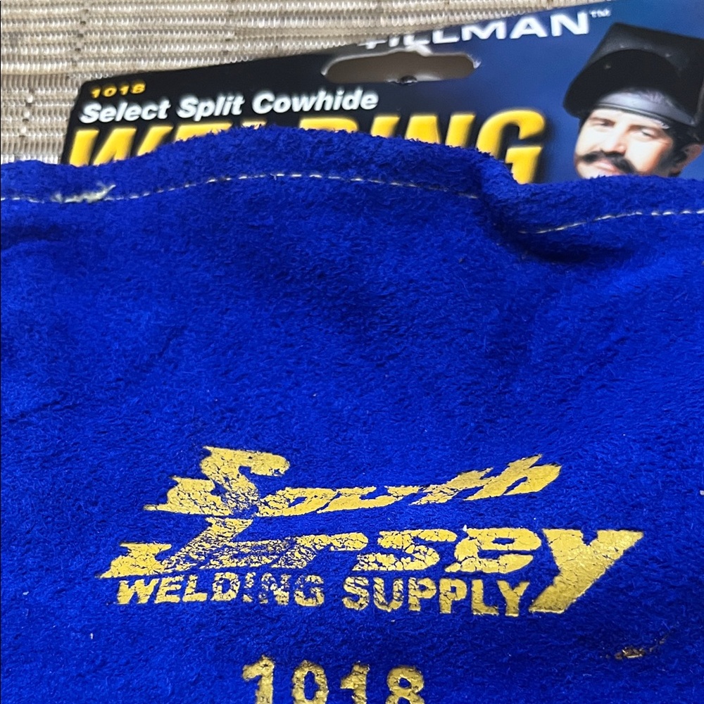 Split cowhide welding gloves nwt